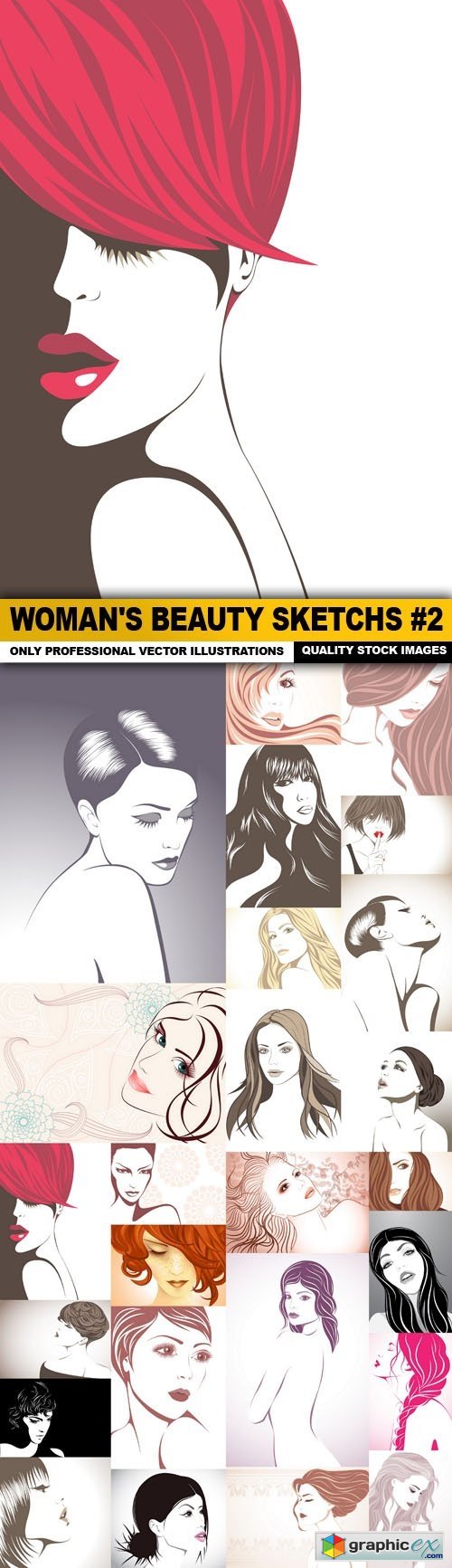 Woman's Beauty Sketchs #2