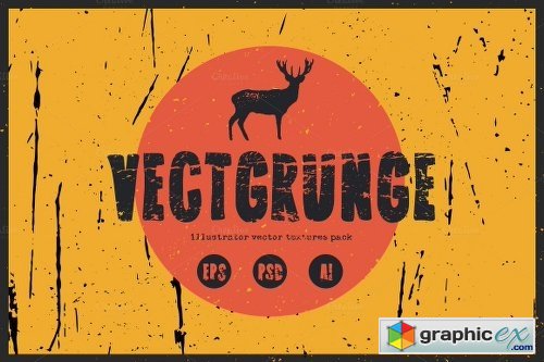 VectGrunge Texture Pack Vol 1 