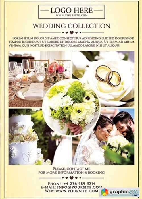 Wedding Photography V1 Premium Flyer Template