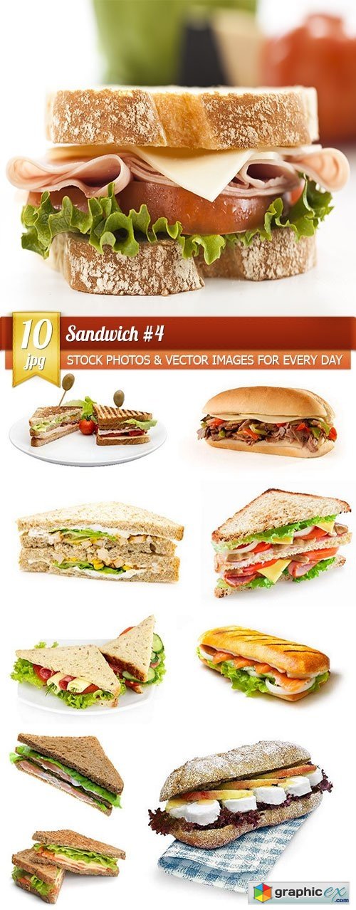 Sandwich #4, 10 x UHQ JPEG