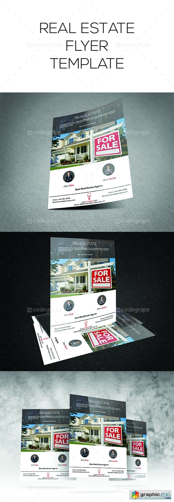 Real Estate Flyer Template 5717