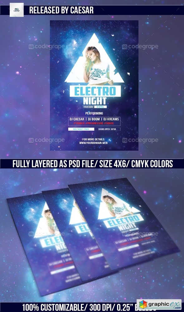Electro Night Flyer 5770