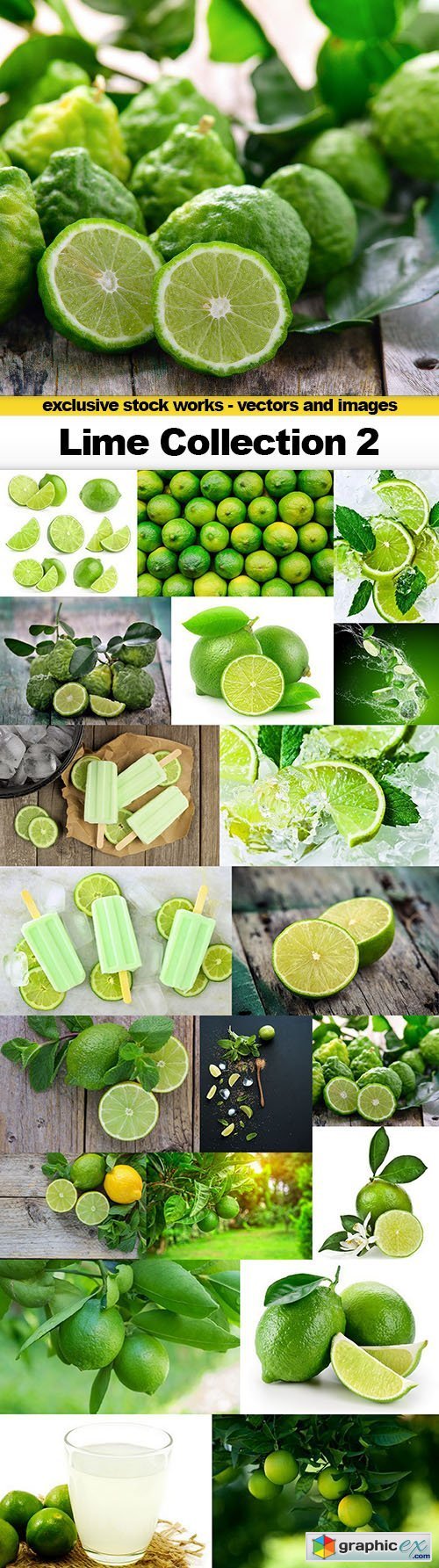 Amazing Lime Collection 2 - 20 xUHQ JPEG