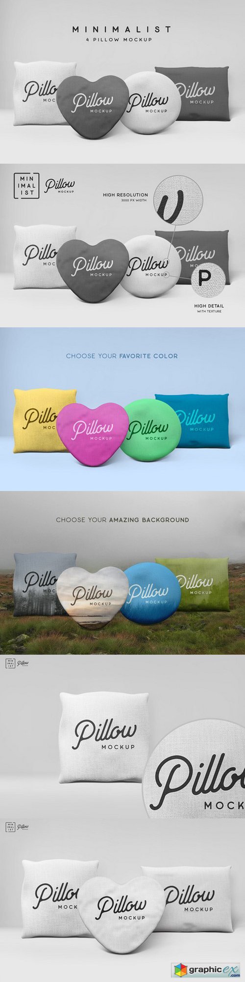 Minimalist Pillow Mock-Up