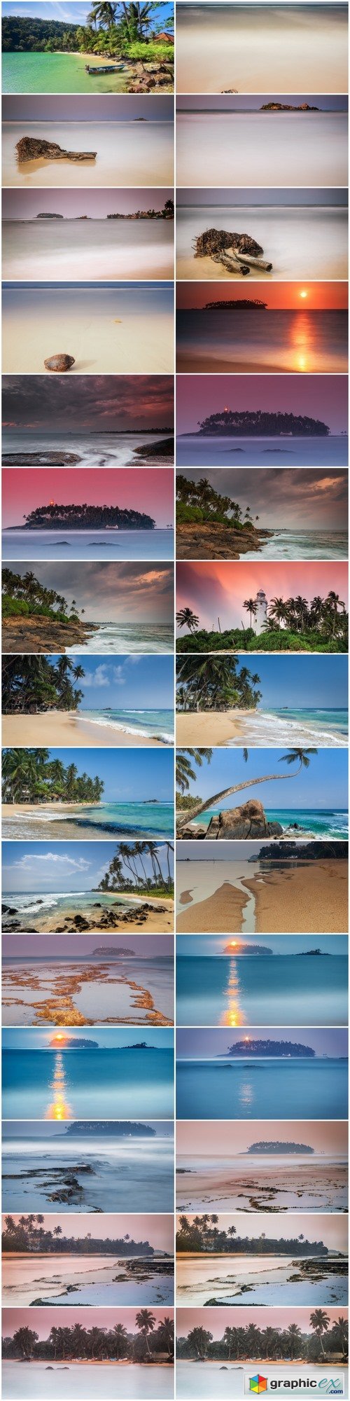 Sri Lanka. Beruwela. Beach Moragalla