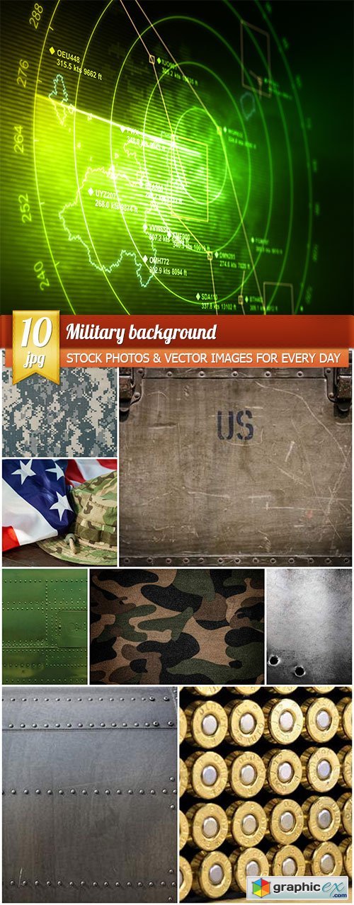 Military background, 10 x UHQ JPEG