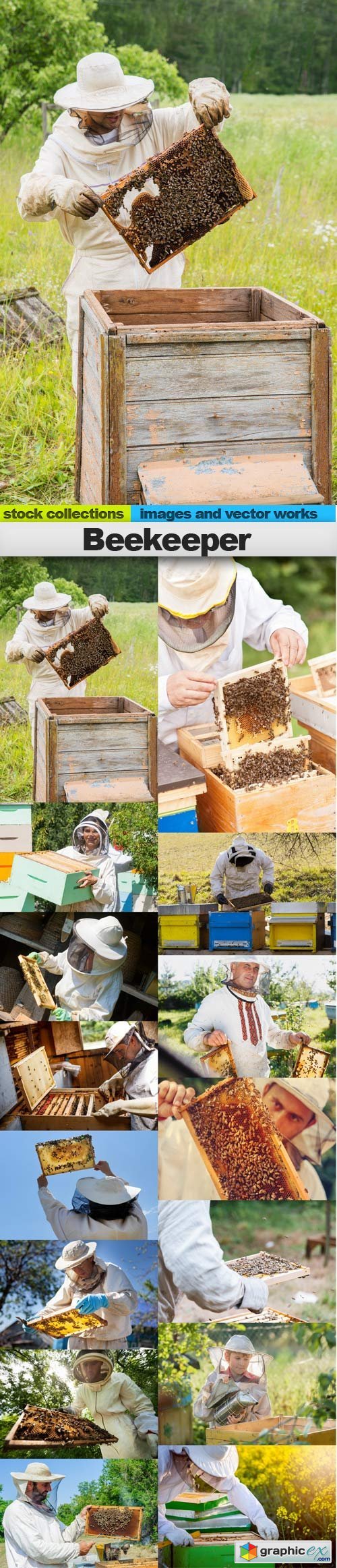 Beekeeper, 15 x UHQ JPEG
