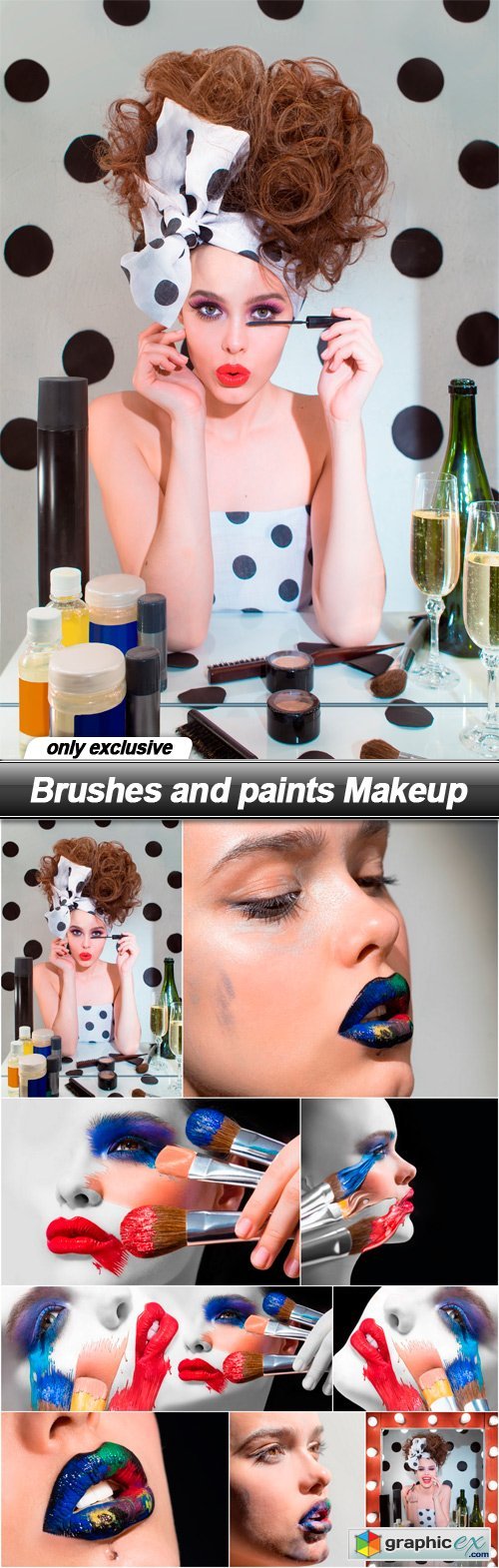 Brushes and paints Makeup - 9 UHQ JPEG