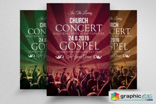 Jesus Church Concert Flyer 666763