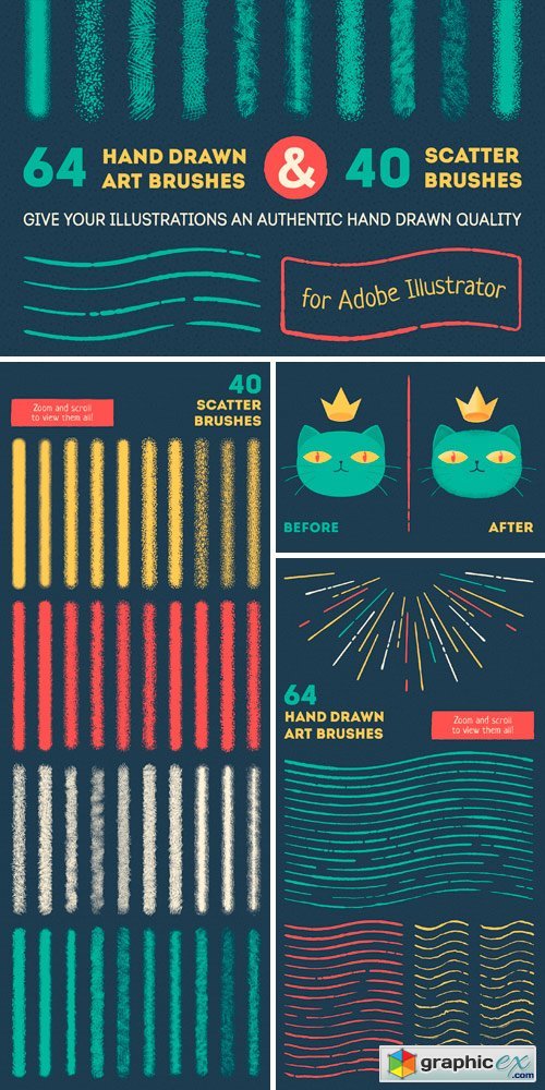 Art and Scatter Brushes Pack