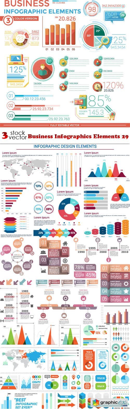 Business Infographics Elements 29