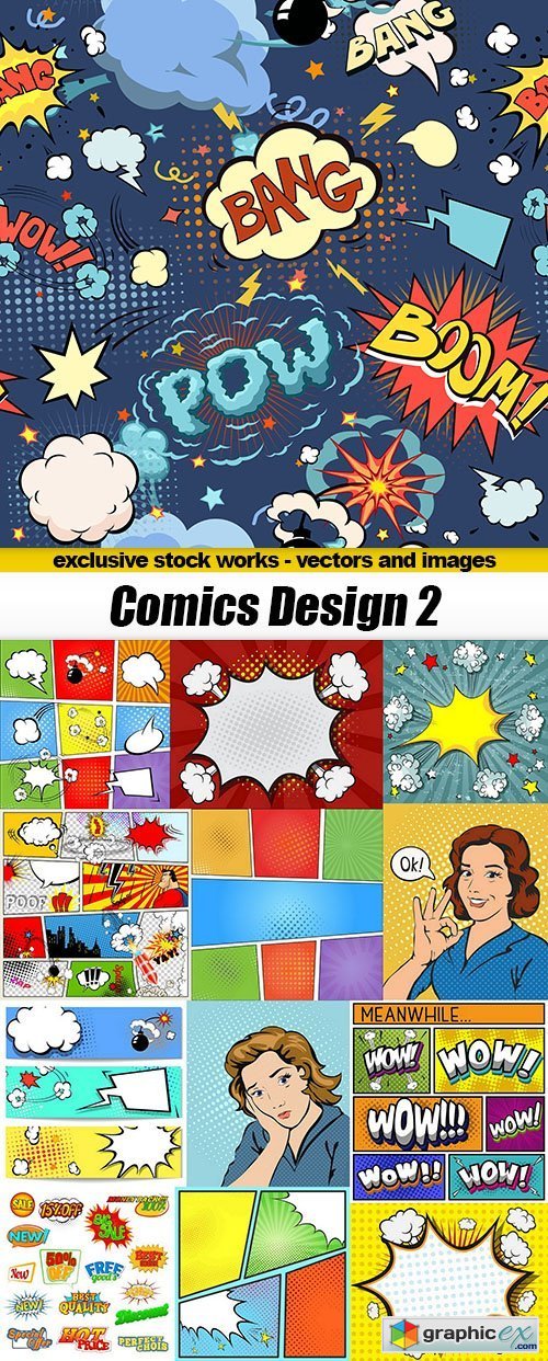 Comics Design 2 - 25xEPS