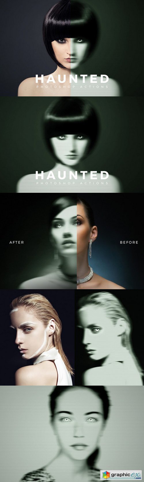 Haunted Photoshop Actions