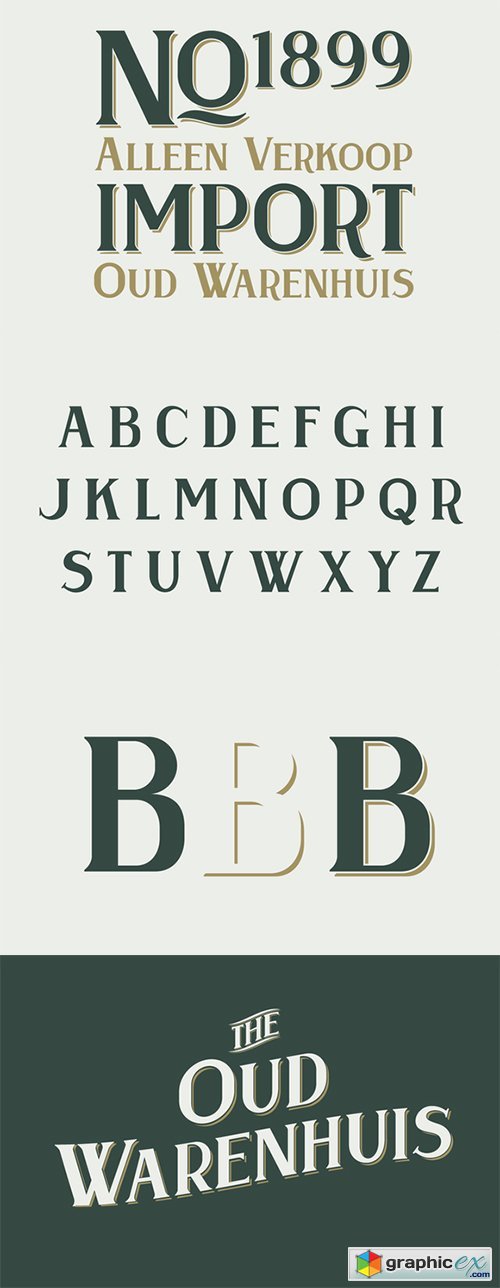 Oud Warenhuis Typeface