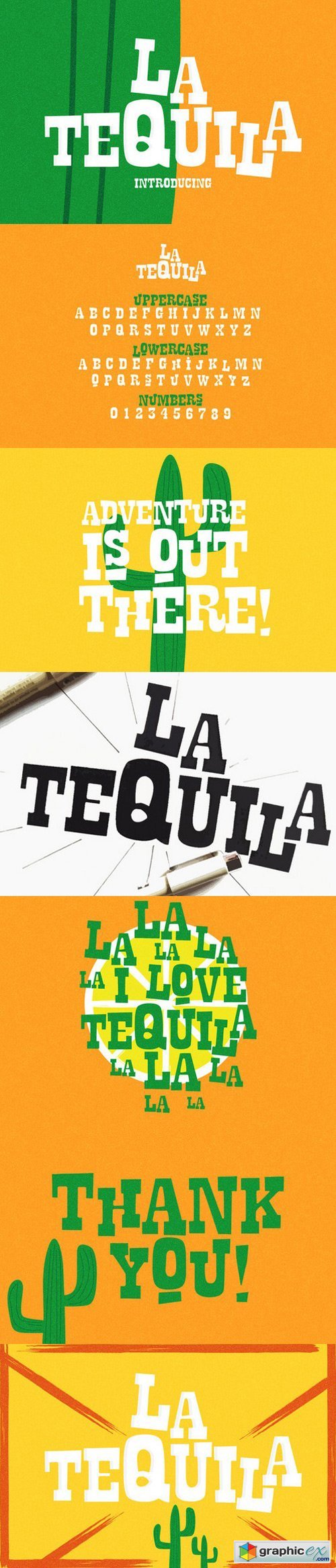 La Tequila Typeface