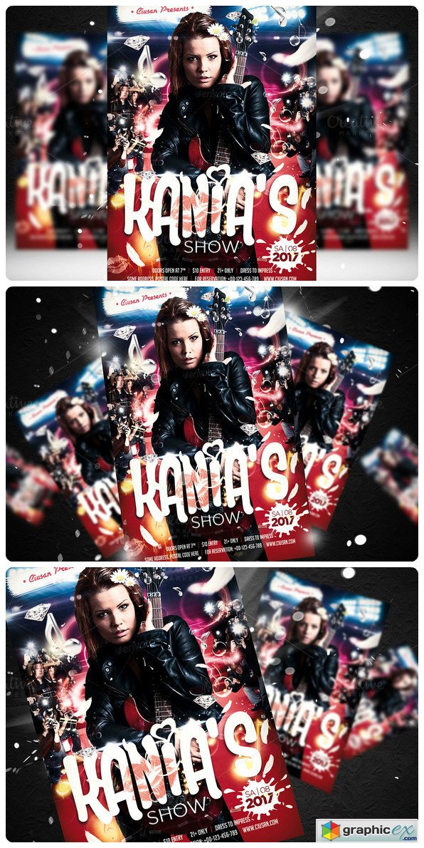 Kania's Show Flyer Template
