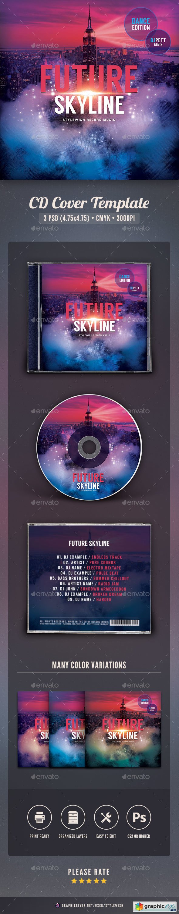 Future Skyline CD Cover Artwork