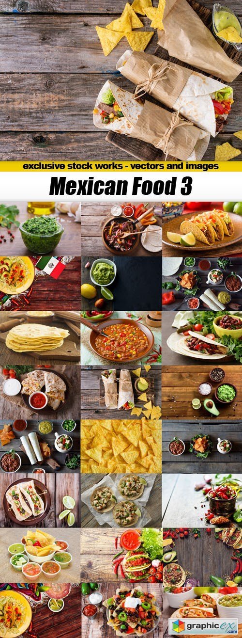 Mexican Food 3 - 25xUHQ JPEG