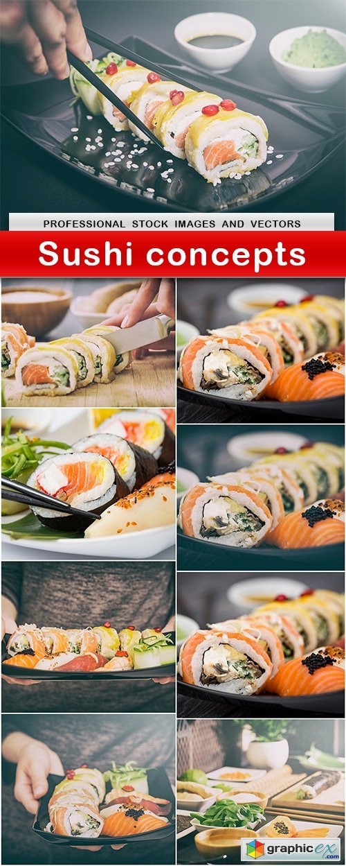 Sushi concepts - 9 UHQ JPEG