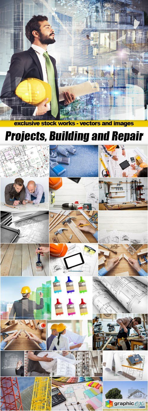 Projects, Building and Repair - 25xUHQ JPEG