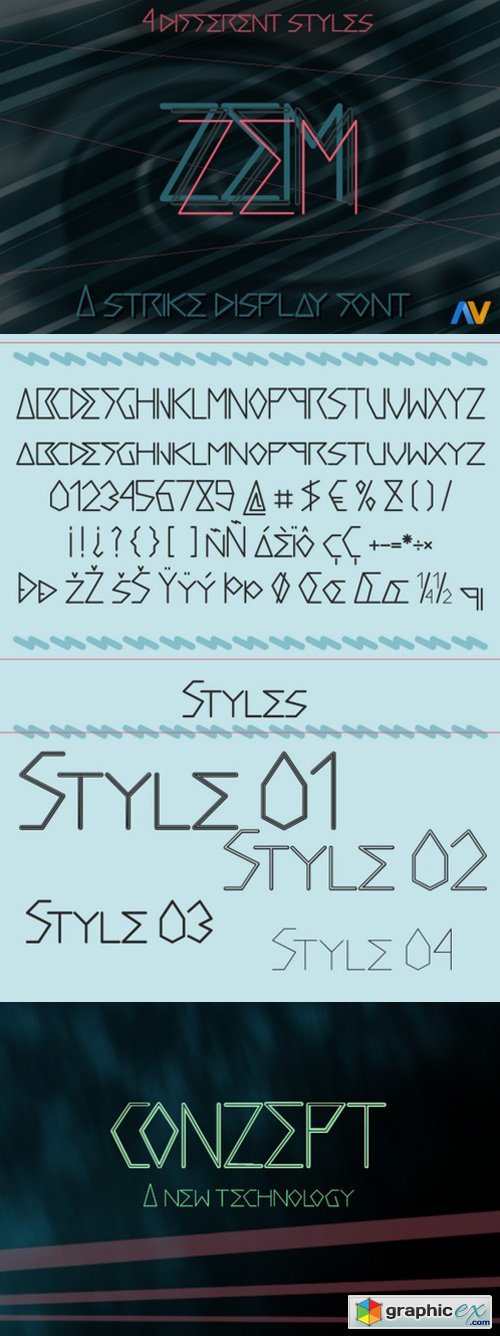 ZEM Display Font