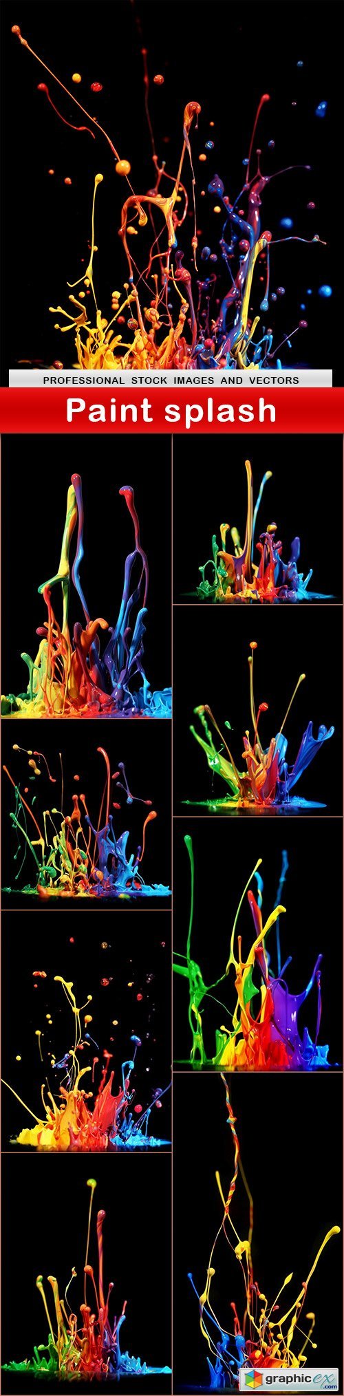 Paint splash - 9 UHQ JPEG