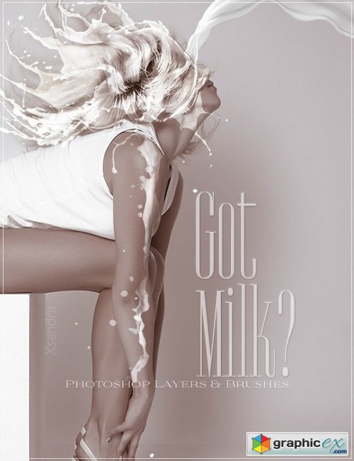 Ron's Milk Photoshop Brushes