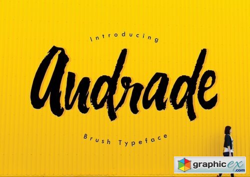 Andrade Typeface