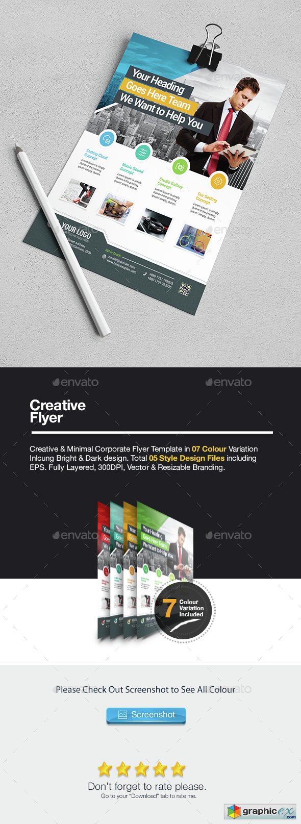 Corporate Flyer 14882519