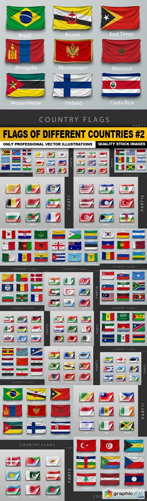 Flags Of Different Countries #2