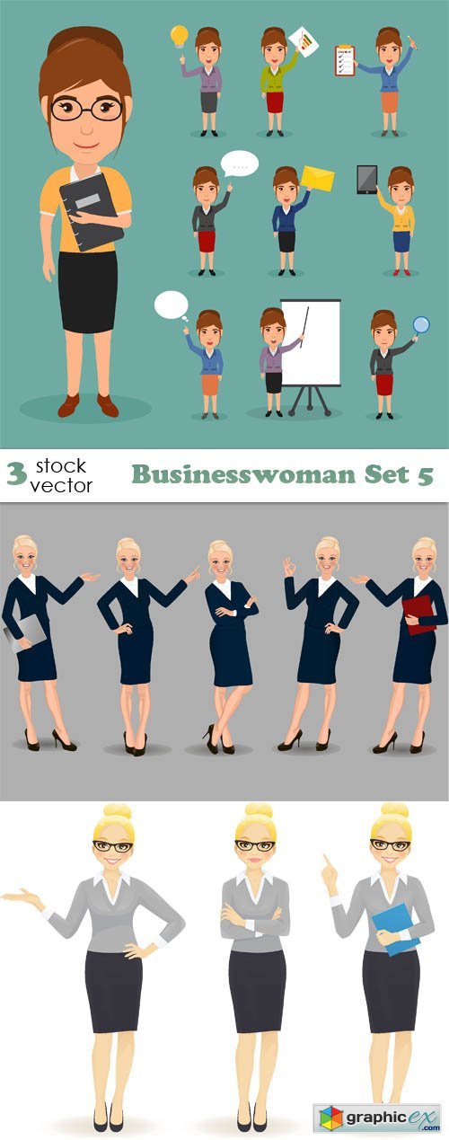 Businesswoman Set 5