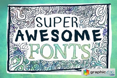Super Awesome Fonts