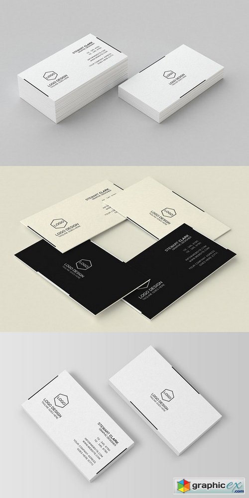 Simple Minimal Business Card Design