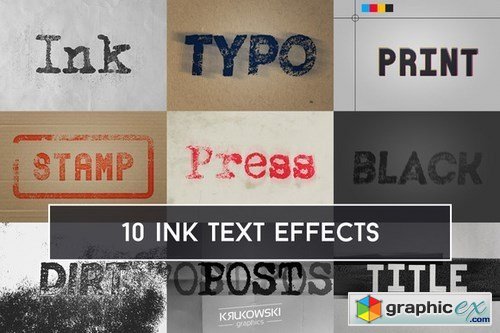 Ink Text Effect
