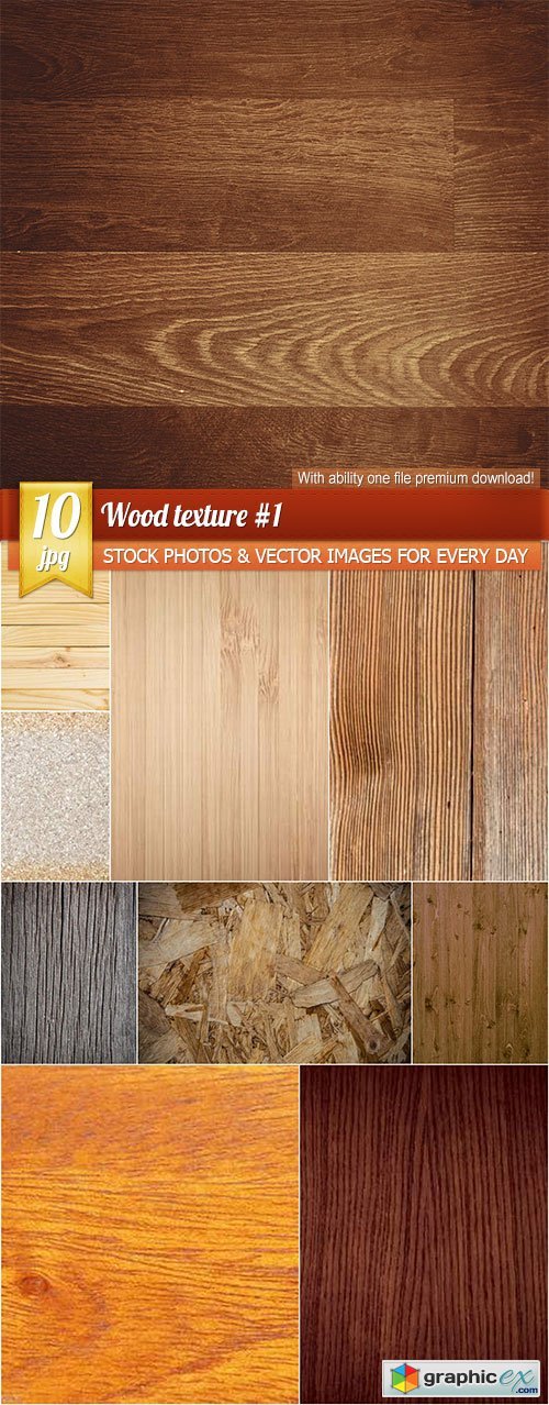 Wood texture #1, 10 x UHQ JPEG