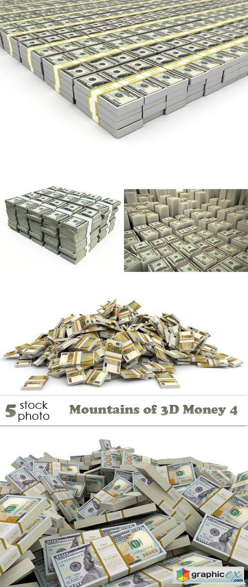 Mountains of 3D Money 4