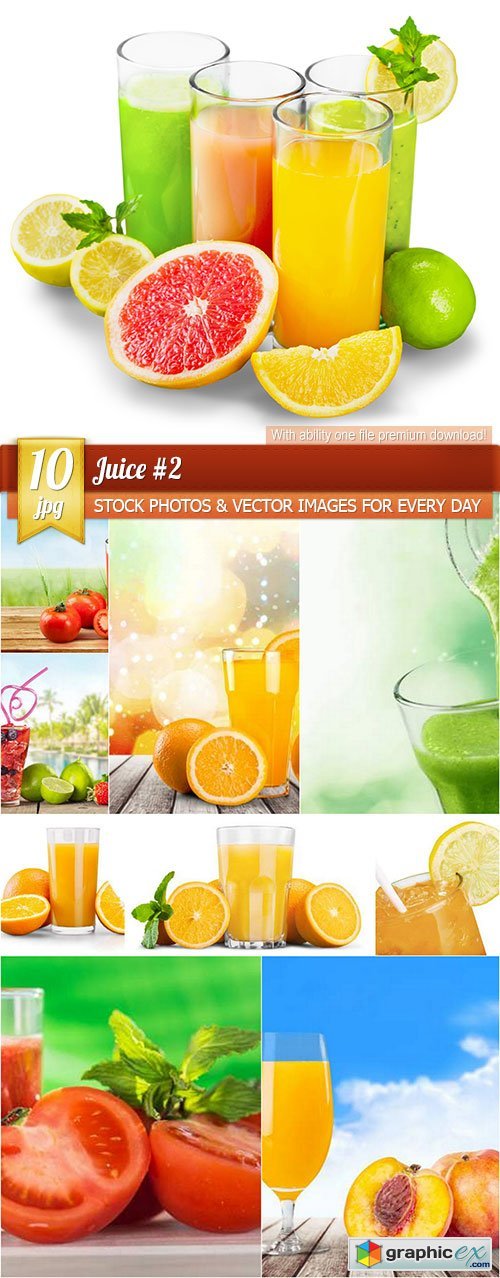 Juice #2, 10 x UHQ JPEG