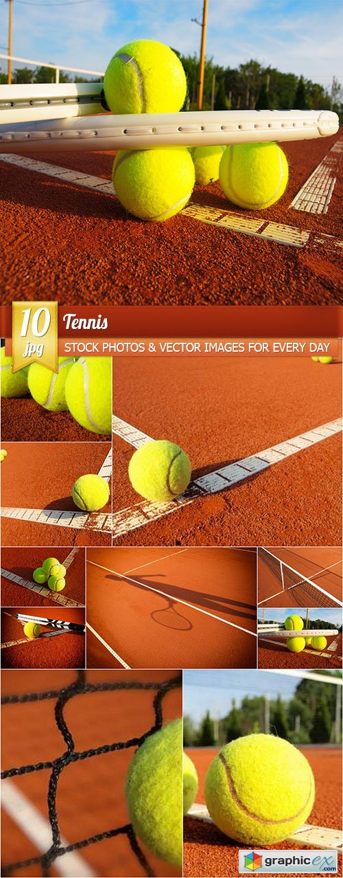 Tennis, 10 x UHQ JPEG