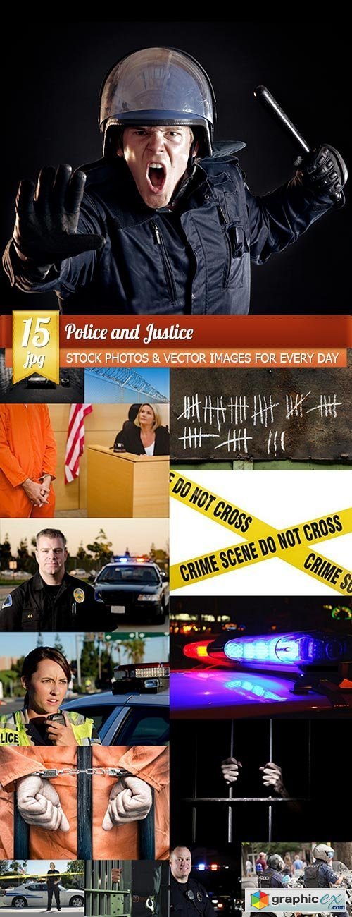 Police and Justice, 15 x UHQ JPEG