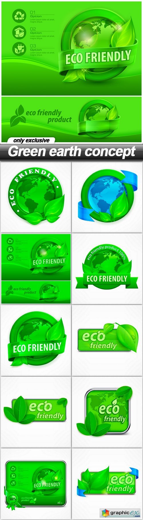 Green earth concept - 10 EPS