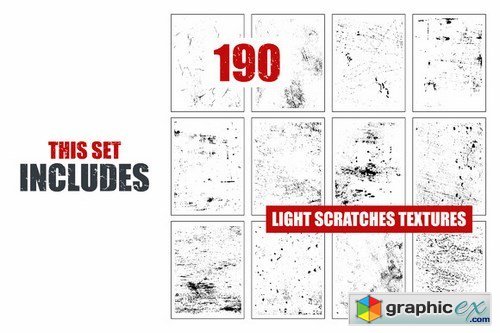 190 Light Scratches Textures