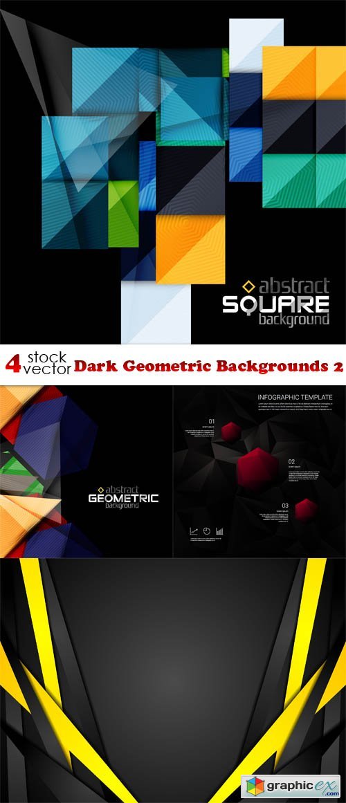 Dark Geometric Backgrounds 2