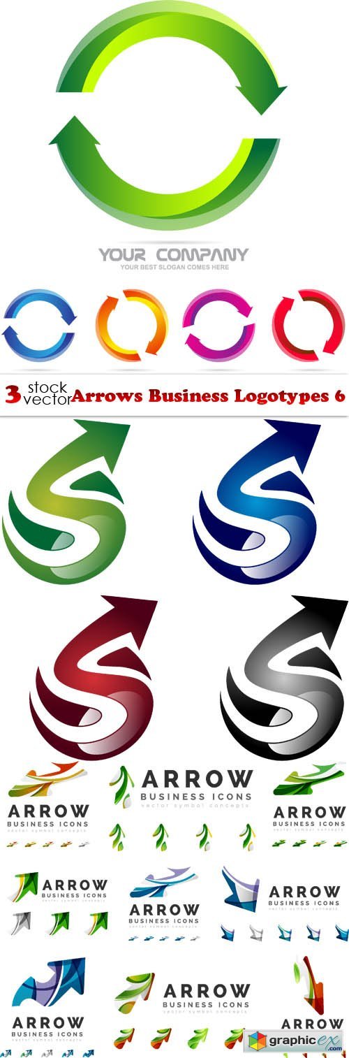Arrows Business Logotypes 6