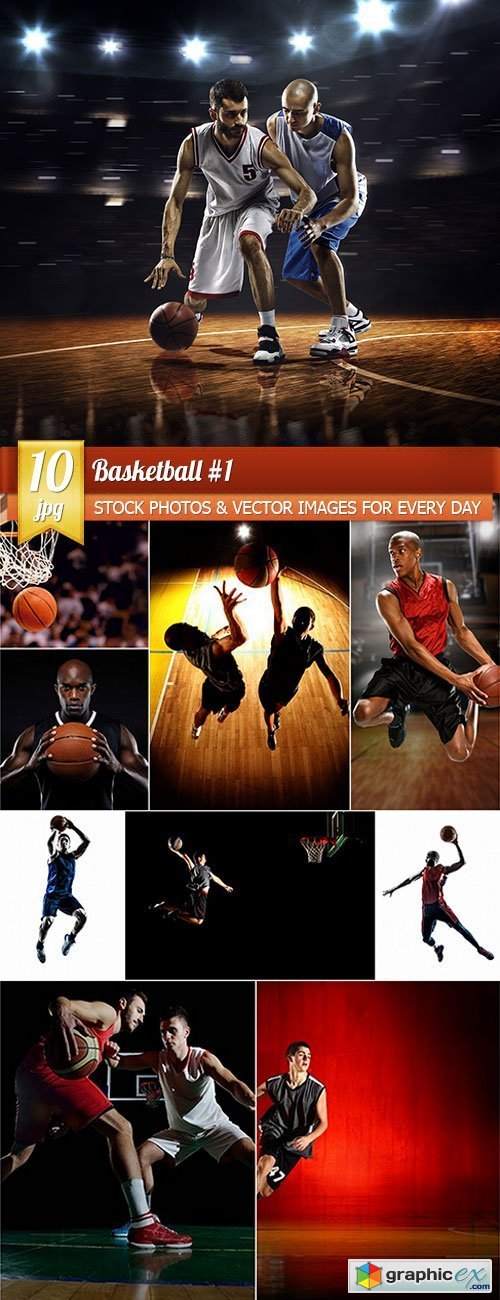 Basketball 1, 10 x UHQ JPEG
