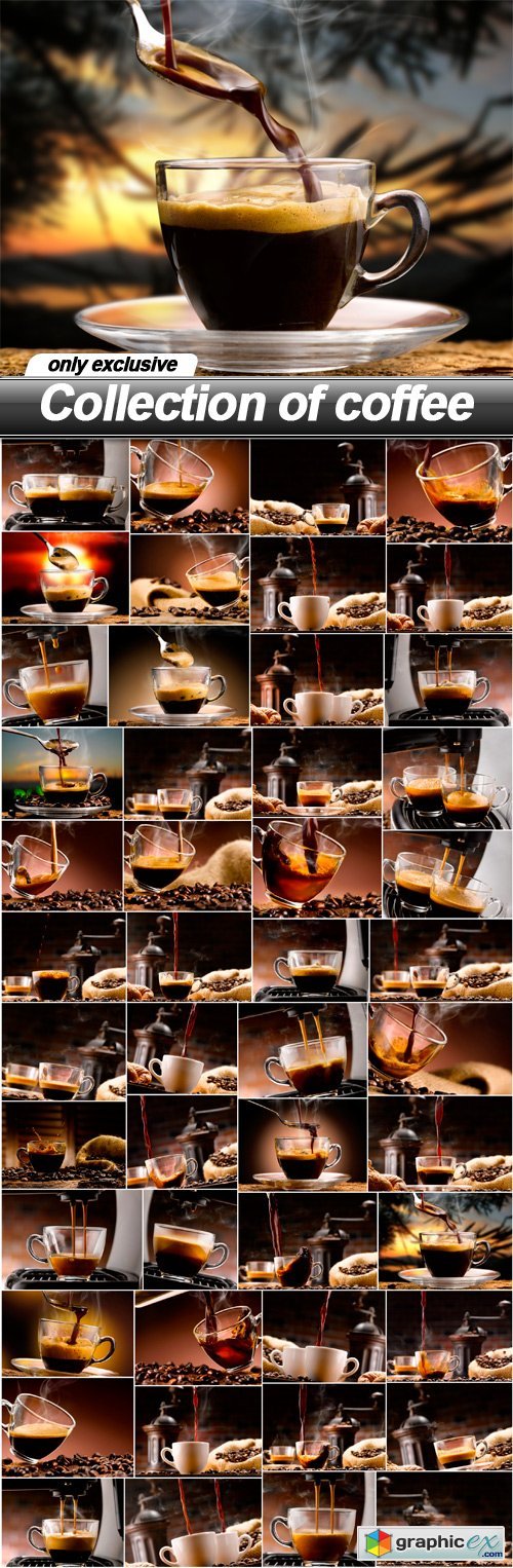 Collection of coffee - 48 UHQ JPEG