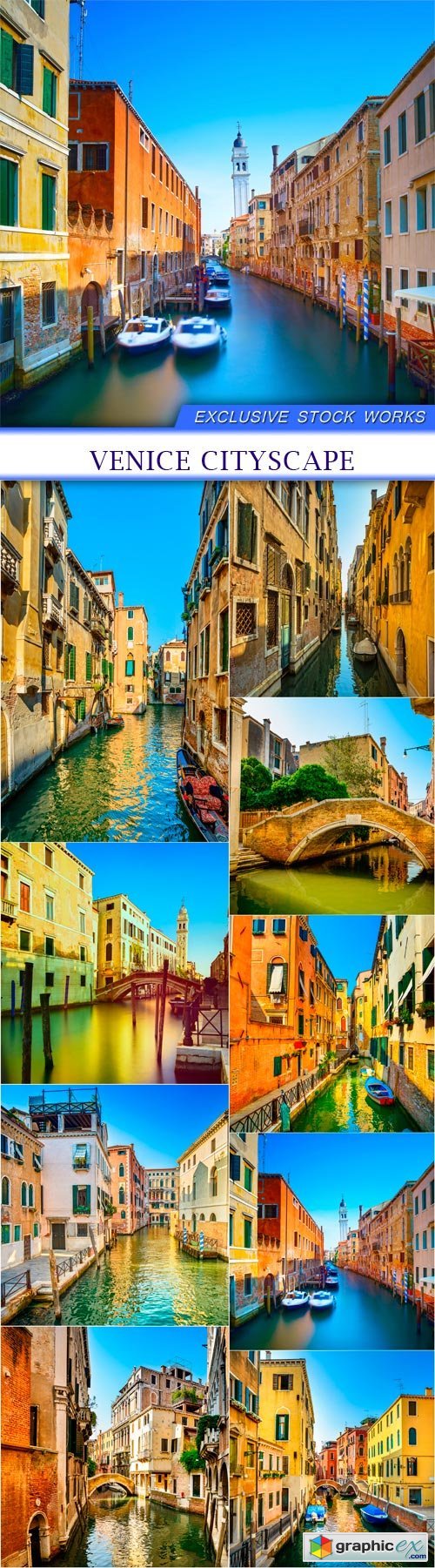 Venice cityscape 9X JPEG
