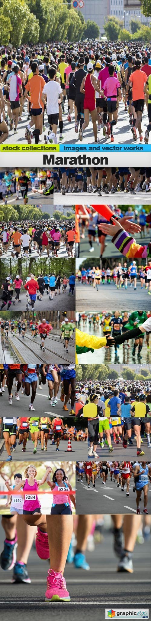 Marathon, 15 x UHQ JPEG