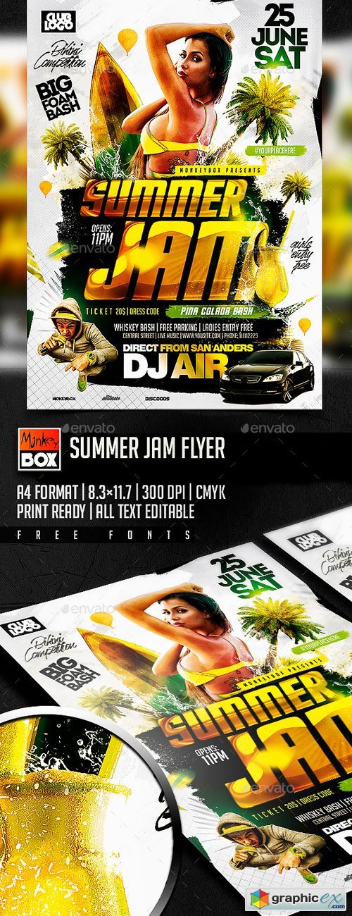 Summer Jam Flyer 16616685