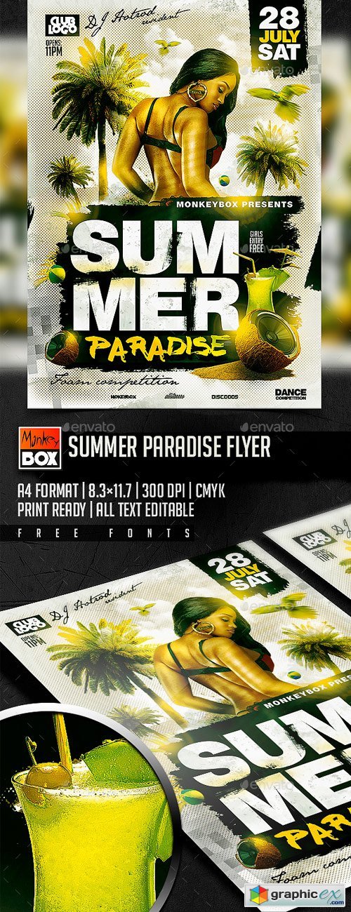 Summer Paradise Flyer