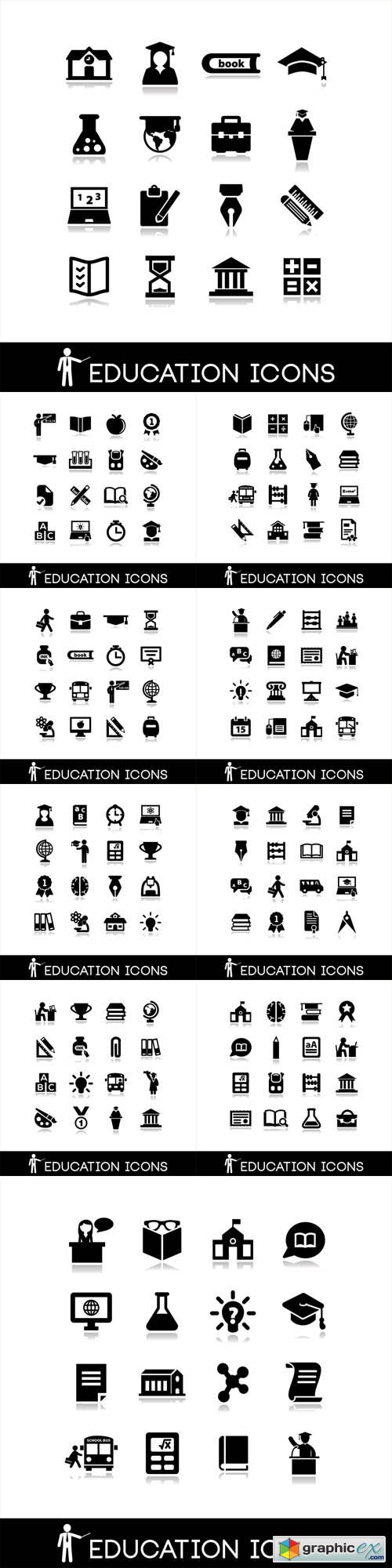 Education and Learning Icons